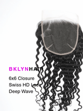 Brooklyn Hair 6x6 HD Lace Closure – Caribbean Deep Wave True Swiss HD 100% Remy Human Hair